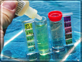 Pool Water Testing and Chemicals